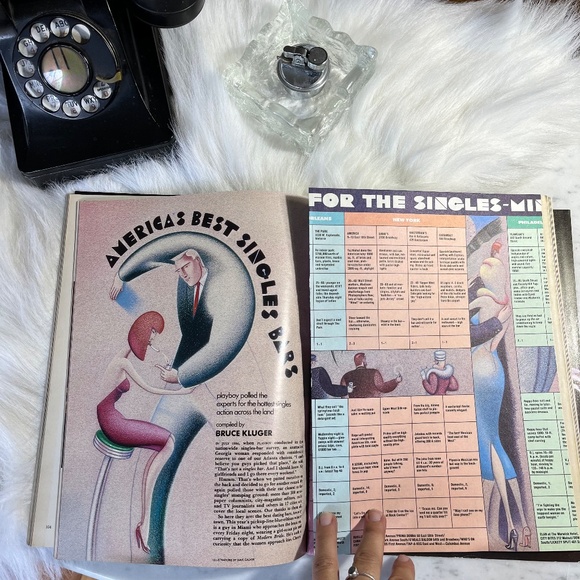 Vintage 80s Playboy Magazine December 1985 - Picture 4 of 5